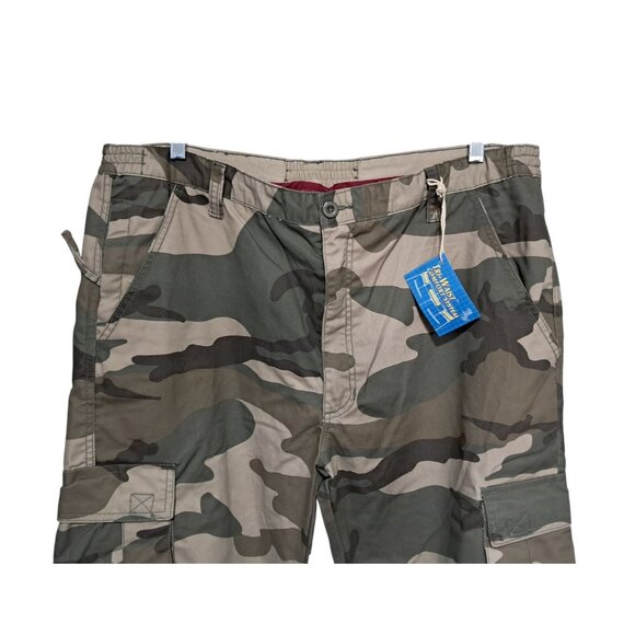 Camouflage Cargo Pants Mens Size 36 NWT By Tri-Waist Comfort System - Picture 3 of 16